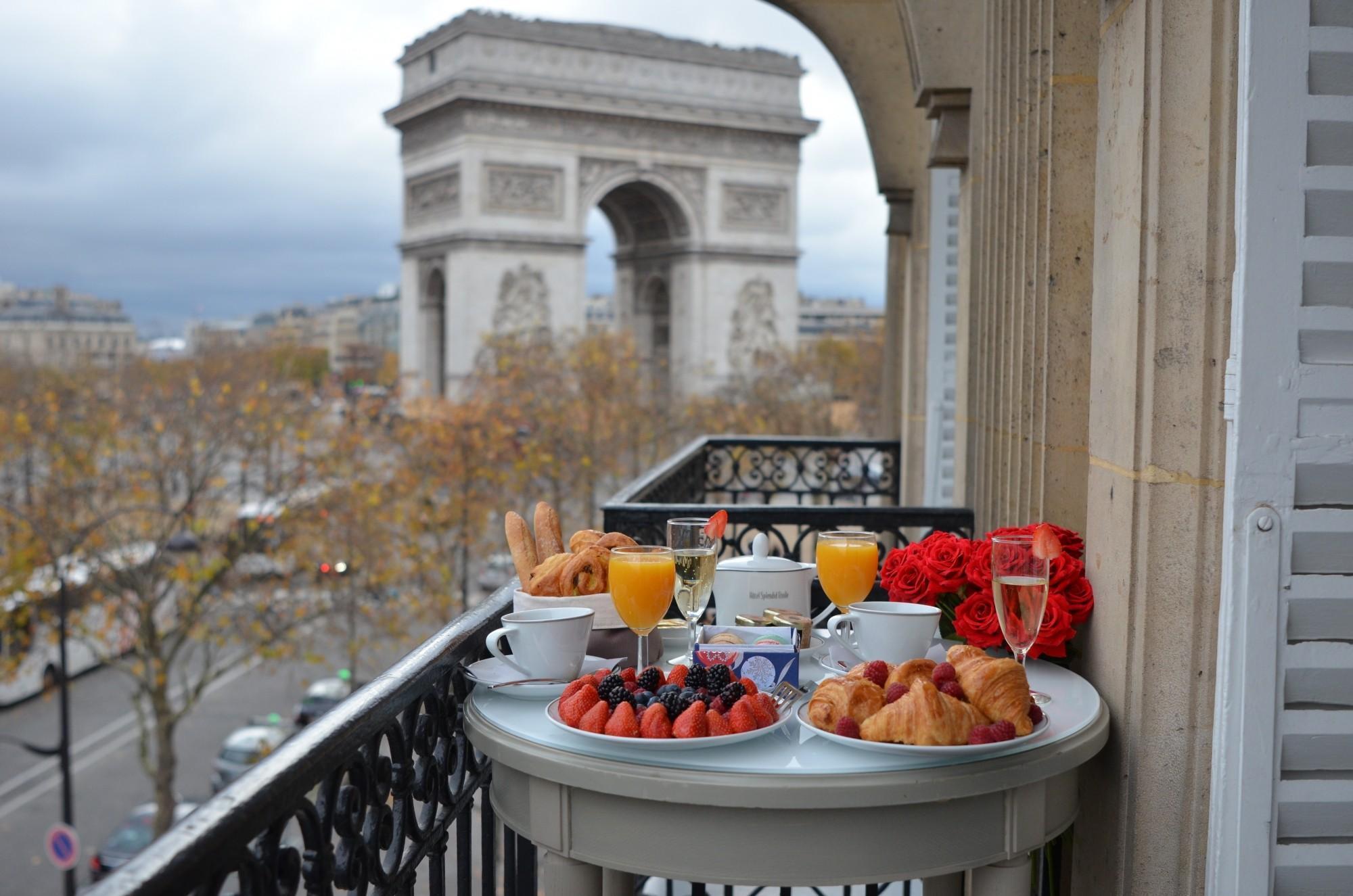 Splendid Etoile Hotel Paris Bagian luar foto