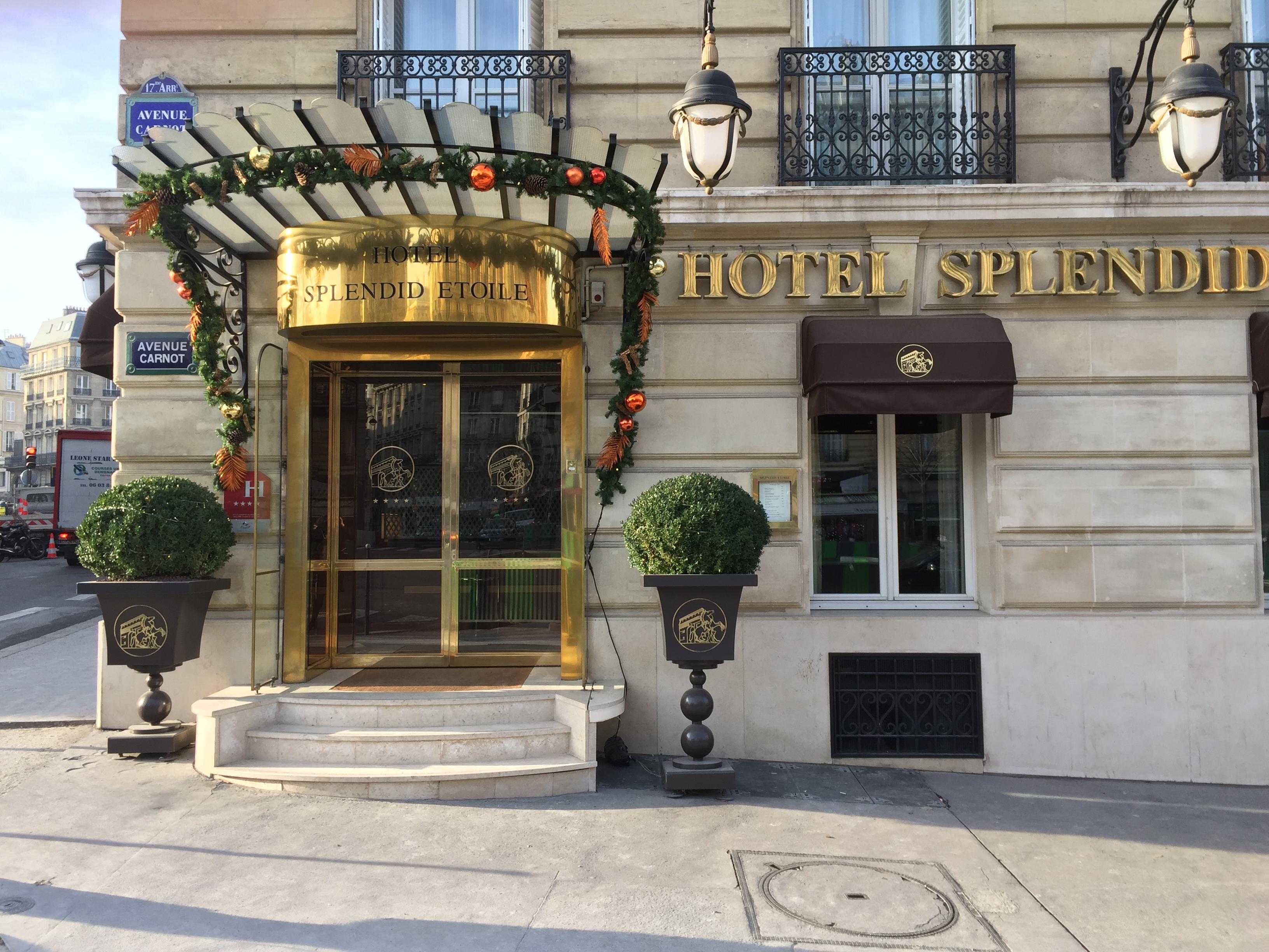 Splendid Etoile Hotel Paris Bagian luar foto