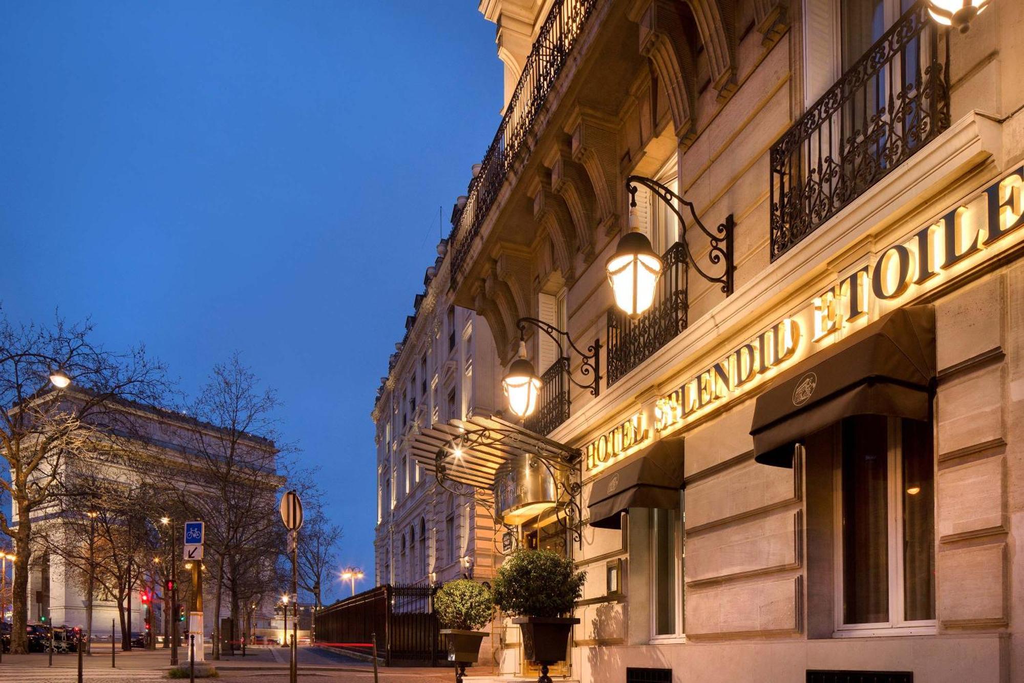 Splendid Etoile Hotel Paris Bagian luar foto